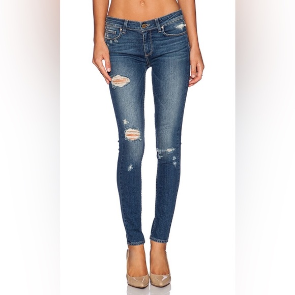 Ladies Paige - Verdugo Skinny - Danica Destroyed - Size 27 - Picture 1 of 6
